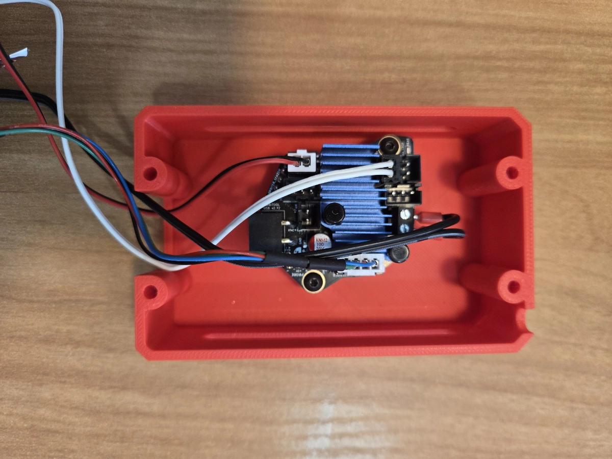 Qidi printhead back top view